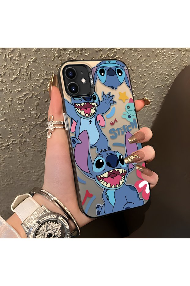 iPhone 12 Mini Compatible Colorful Decorated Cartoon Cute Monster Shockproof Pattern