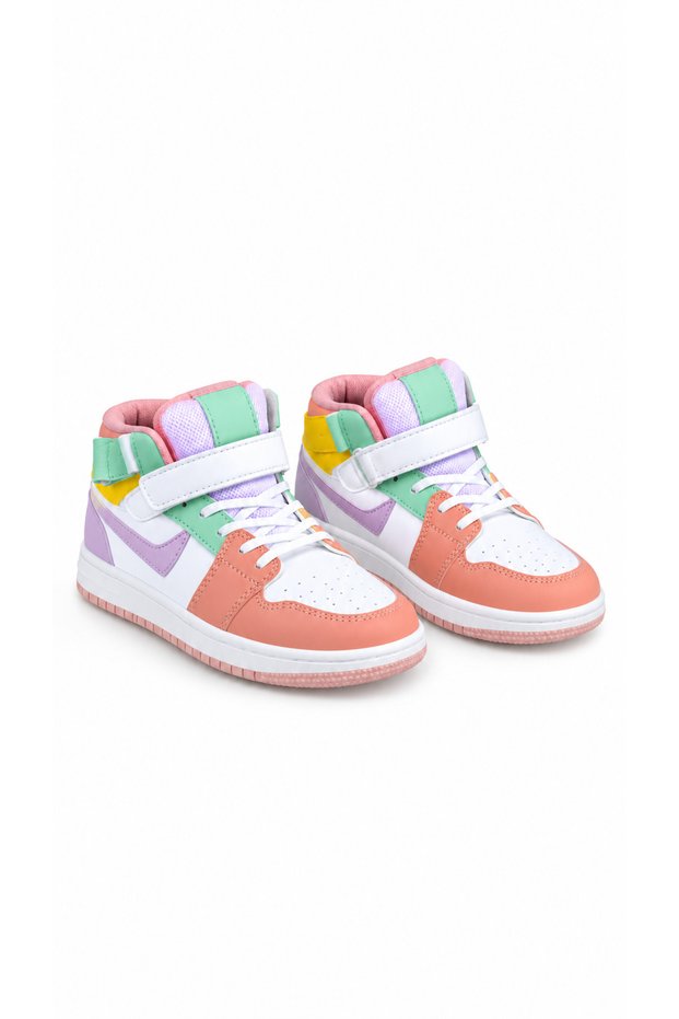 Colorful Girl's Sports Boots