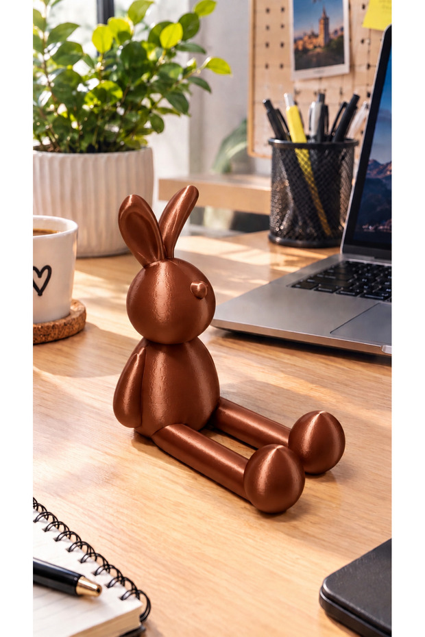 Cute Rabbit Phone Stand – Phone Holder for Office & Home