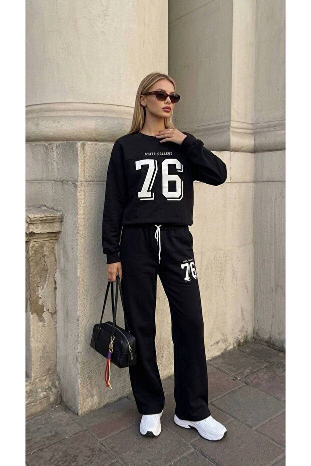 College Classic 3 Threaded Plain Tracksuit Set
