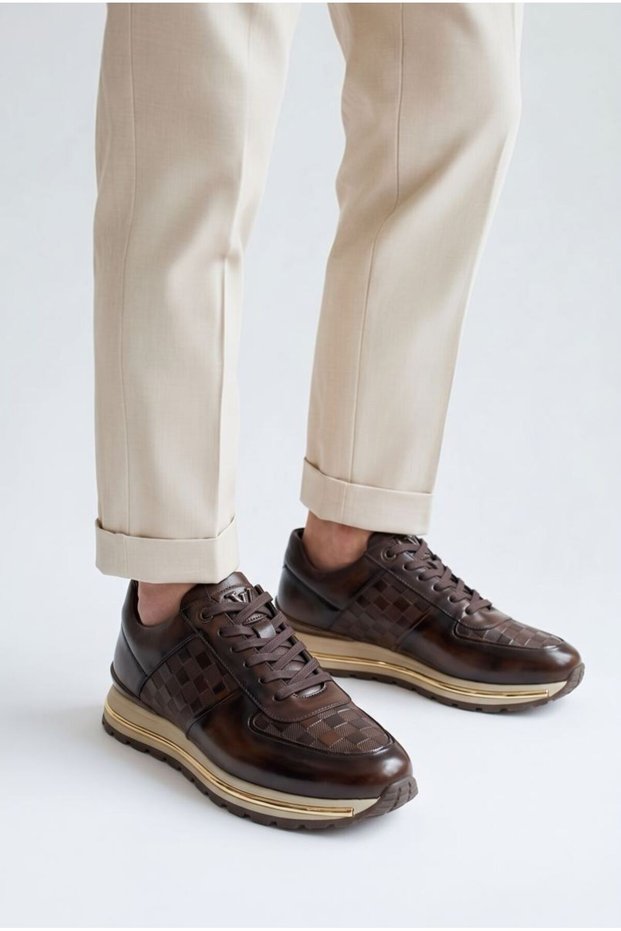 Voyager M157 Men's Genuine Leather Casual Shoes