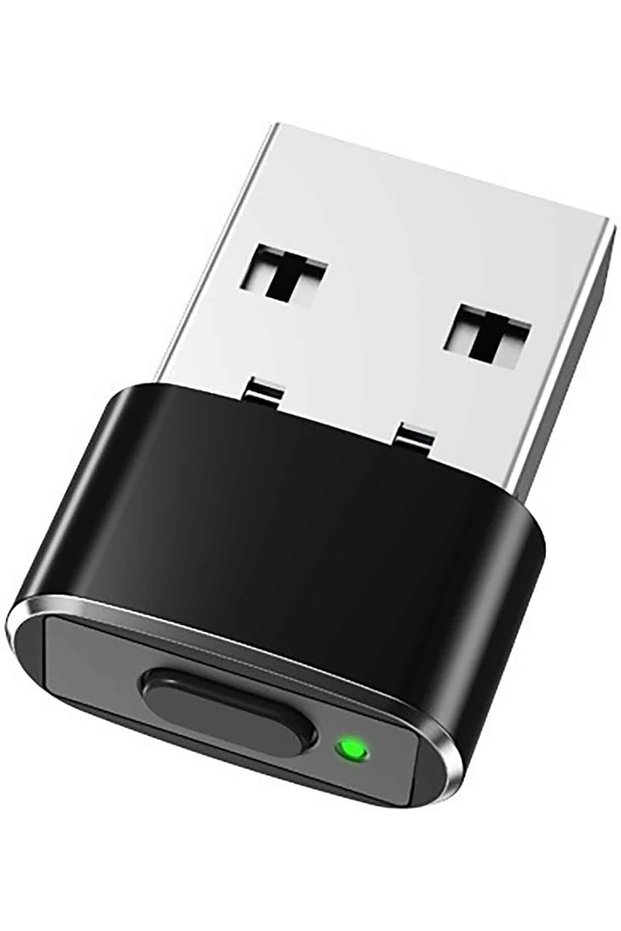 جهاز تحريك الفأرة عبر USB، غير قابل للكشف مع مفتاح تشغيل/إيقاف، أوضاع متعددة، لا يحتاج لتعريفات، سهل التوصيل والتشغيل
