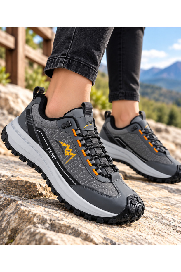 Men's Thick Soled Lace-Up Comfortable Casual Sports Shoes