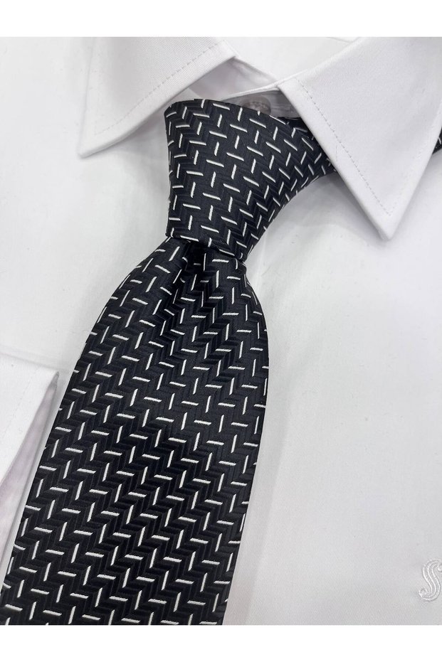 Woven Fabric Patterned Tie