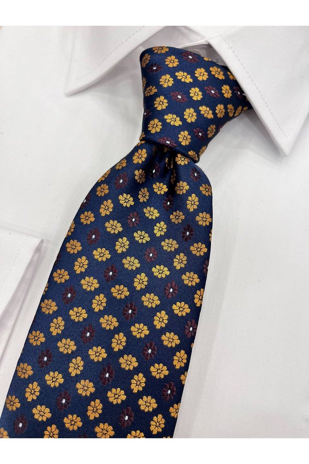 Woven Fabric Patterned Tie