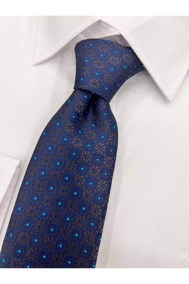 Woven Fabric Patterned Tie
