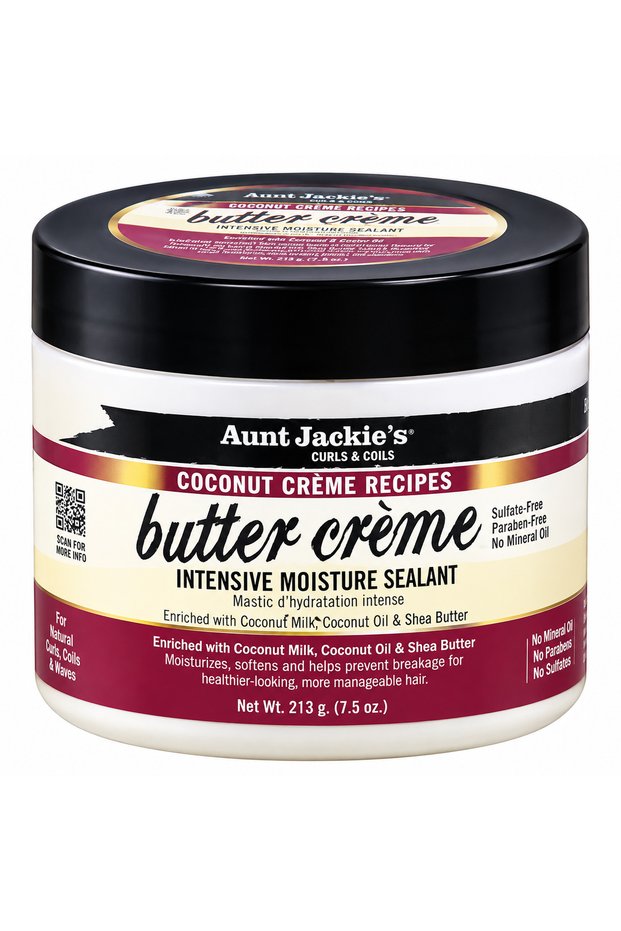 Curls & Coils Coconut Creme Recipes Butter Creme Intensive Moisture Sealant (213g)