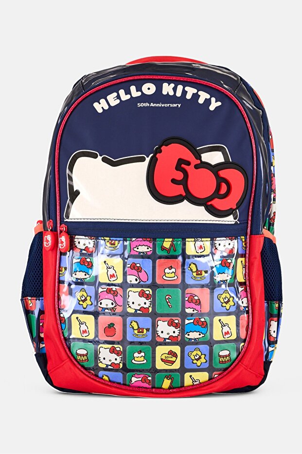 Kids Girl Graphic Print Backpack, Multicolor