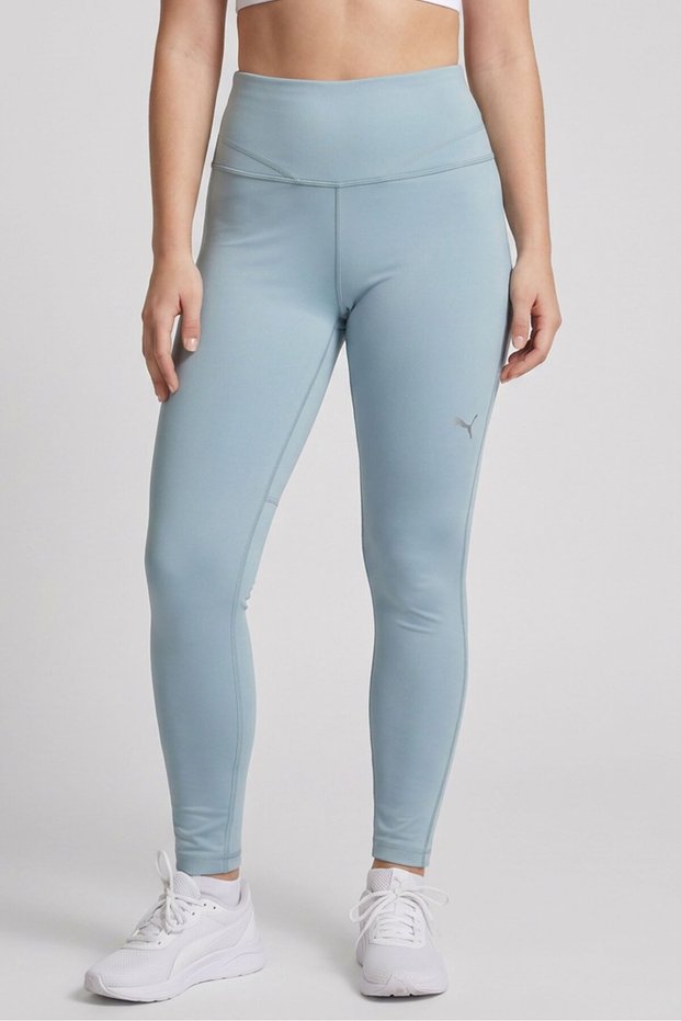 Women Sportswear Fit Brand Logo Training 7/8 Leggings, Sage Green