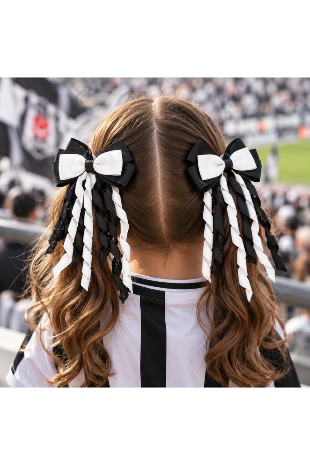 Black and White Buckle 2 Fan Buckles