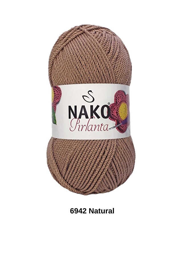 1 Piece Nako Diamond 100 Grams 225 Meters Amigurumi Bag Baby Knitting Decoration Hand Knitting Yarn-Color: 6942