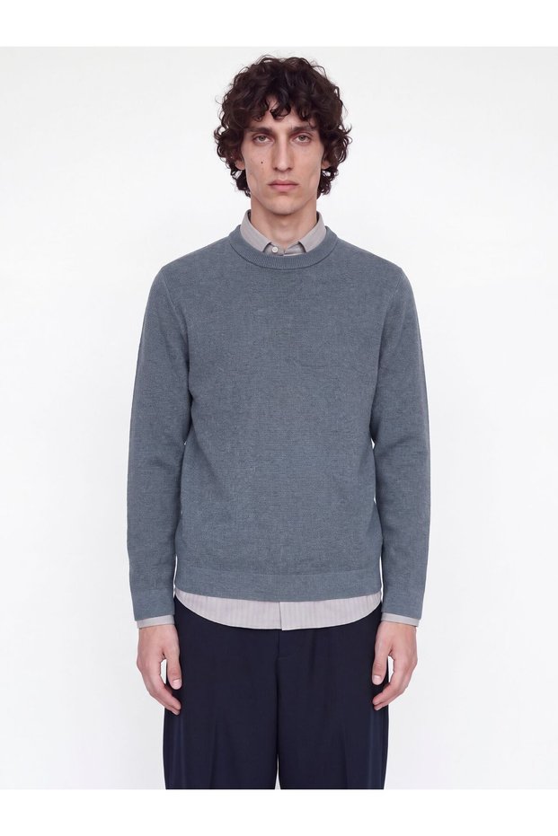 Strickpullover Einfarbig Strickpullover