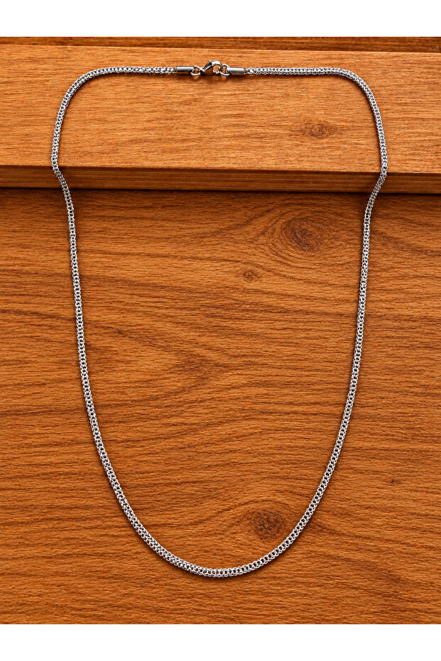 Stainless Tarnish Resistant 2 mm Snake Steel Necklace Steel Chain