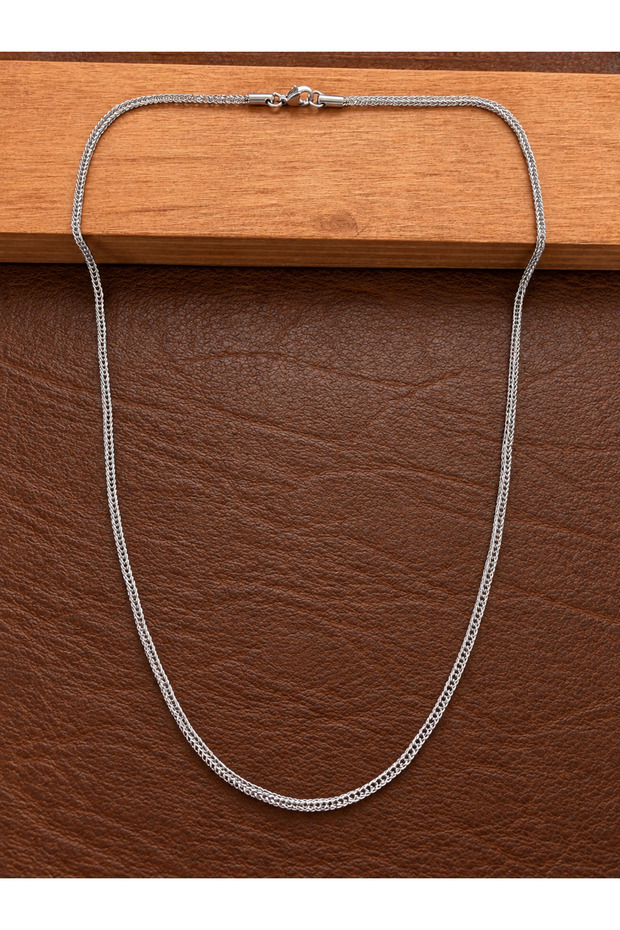 Stainless Tarnish Resistant 1.5 mm Snake Steel Necklace Steel Chain