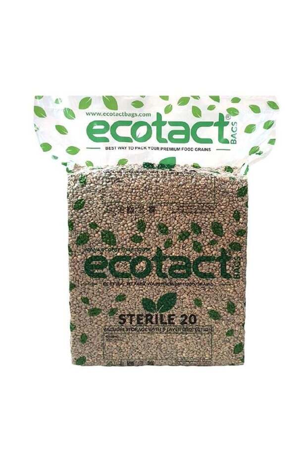 20 Hermetic Sterile Vacuum Bags, Multi-Layered Plastic Storage Bags for Food / Green Coffee Beans,