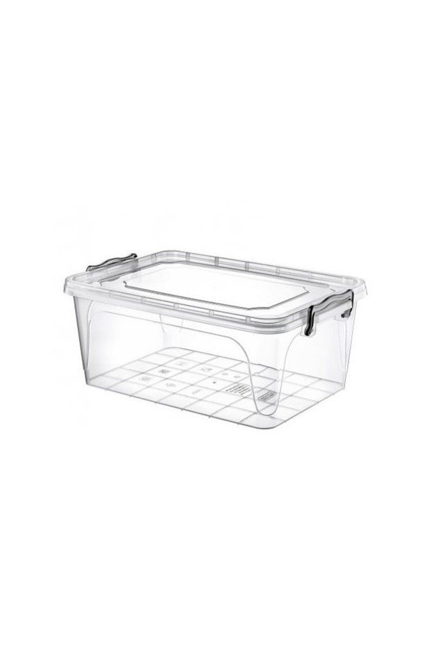 Rectangle Storage Box Transparent 13 Liters