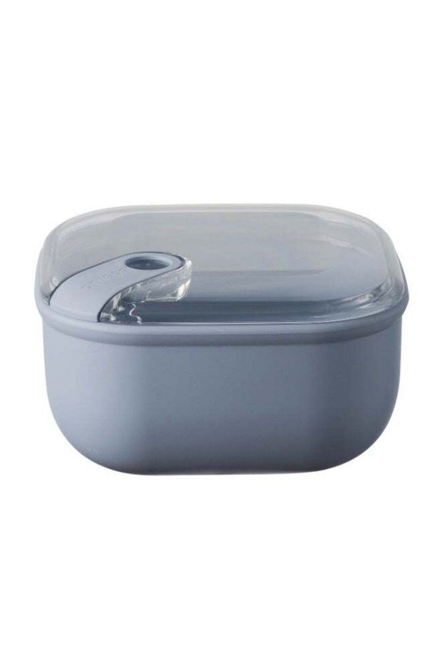 Medium Airtight Lid Container Square Tall Pull Box 1 L Assorted Colors