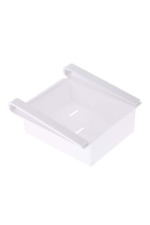 Multipurpose Refrigerator Storage Bin White