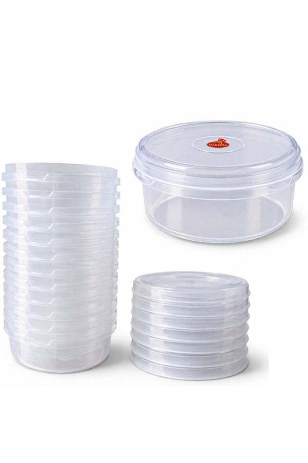 NAKODA Inorbit 12-Piece Plastic Food Container Set | Airtight & Leakproof | BPA-Free | Durable & Re