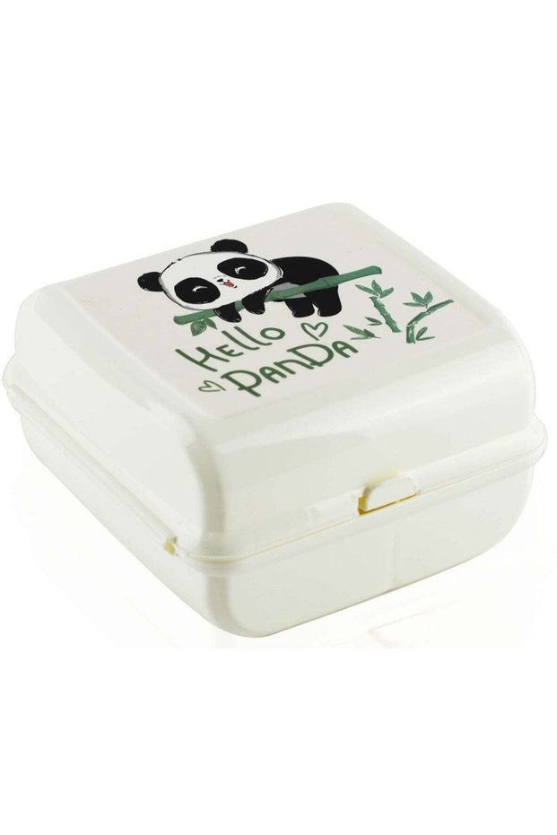 Hello Panda Magic Lunch Box Off White 1200 ML