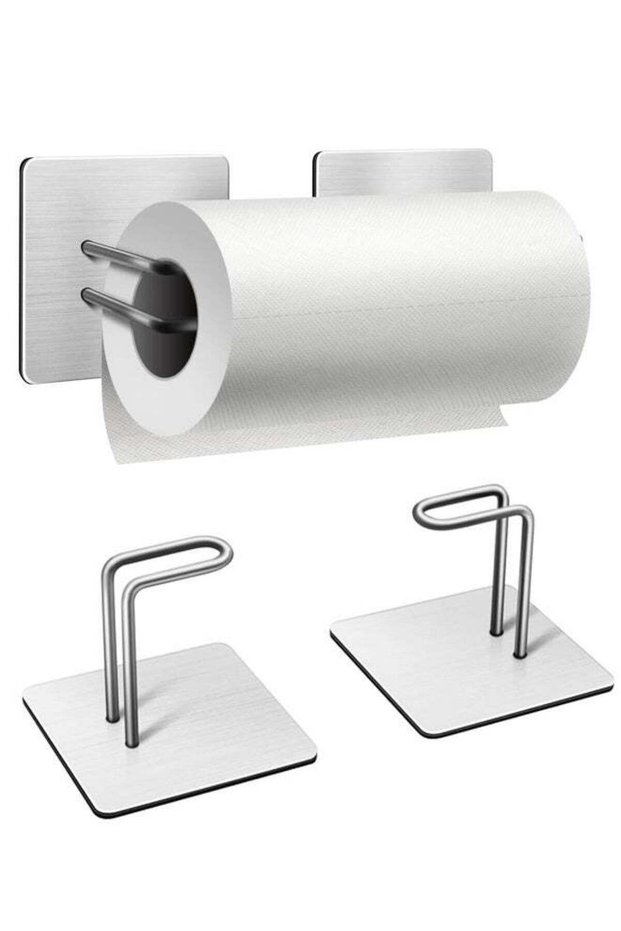 Magnetic Paper Towel Holder, Stainless Steel Wall Mount Hanger for Refrigerator, Grill & RV, Strong