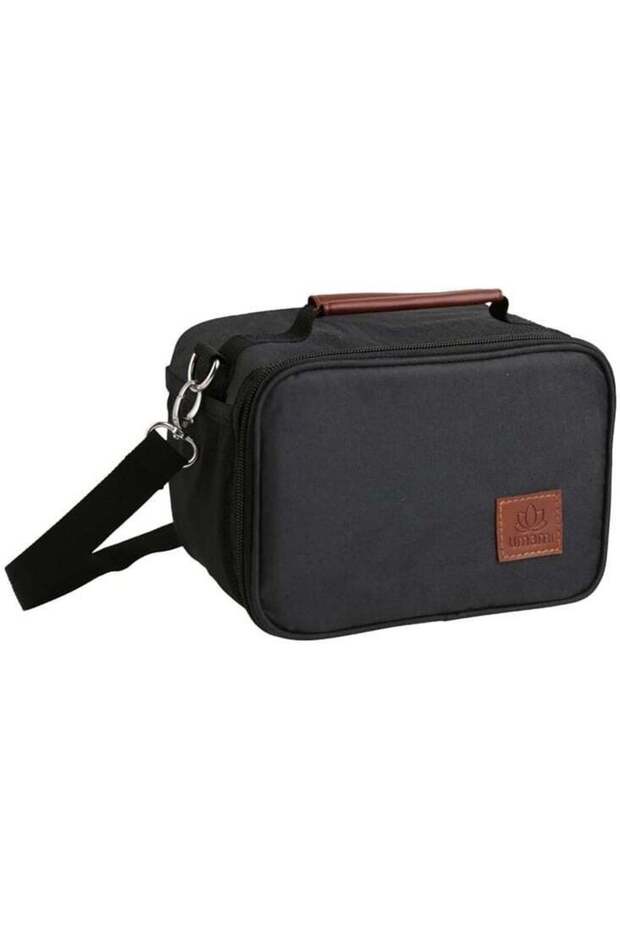 Insulated Lunch Bag, Black