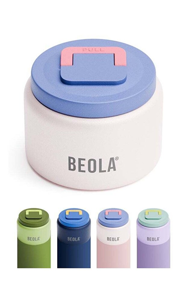 BEOLA 240ML Replaceable Nesting Food Jar for Lunch Box, Stainless Steel Lunch Container, Leakproof