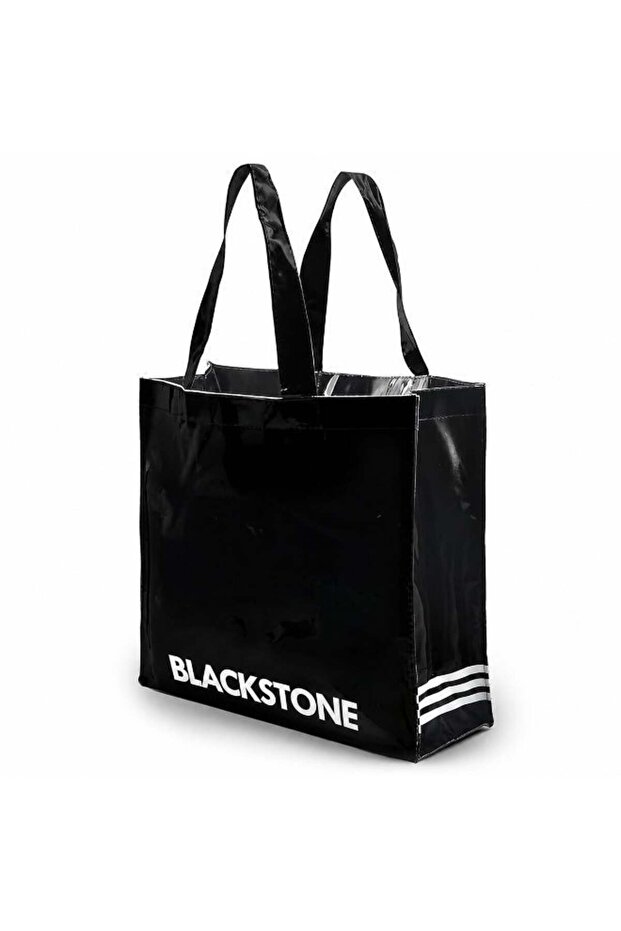 BLACKSTONE Multi-Purpose PVC Carry Bag, Lightweight Wipe-Clean Lunch, Office and Daily Use Tote Bag