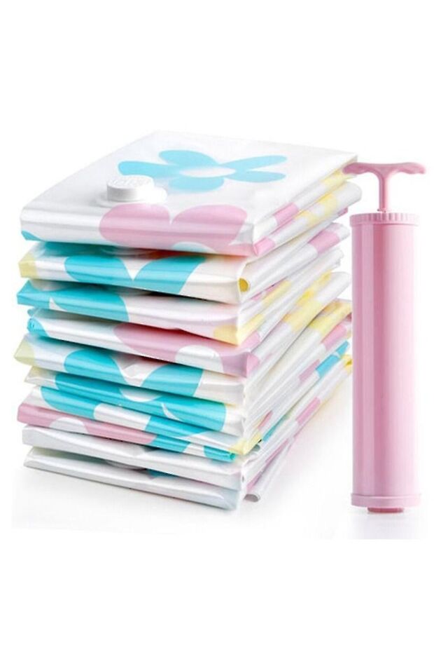 Vacuum Bag Storage Bag Home Organizer Foldable Clothes Organizer Seal Compressed Travel Saving Bag