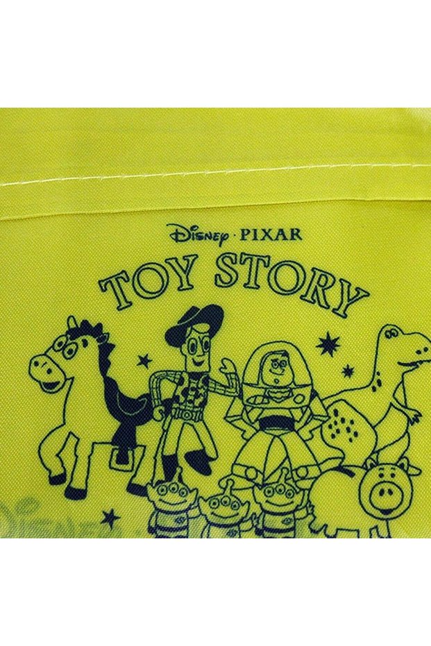DAISO Toy Story Yellow Shopping Bag