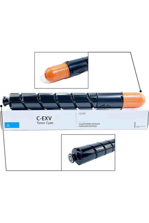 C-EXV 29 Magenta Toner Cartridge Replacement For Canon IR ADV C5030i, IR ADV5035i, IR ADV C5235i, IR ADV C5240i (Magenta)