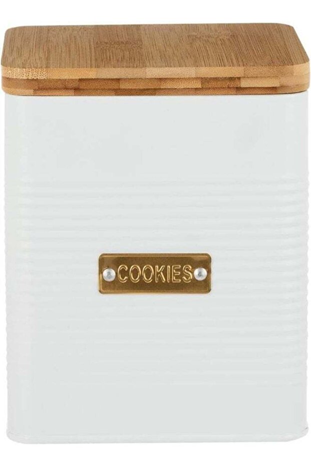Typhoon Otto Square White Cookie Storage Canister