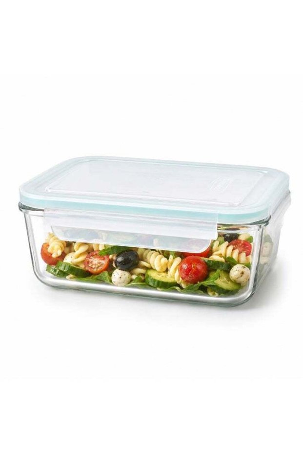Glasslock Rectangular Premium Glass Food Container 1900ml for Meal Prep Airtight BPA Free Microwave