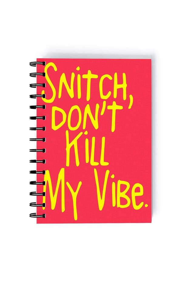 Spiral A5 Notebook Hogwarts School Movies Collection Snitch Quote Harry Potter