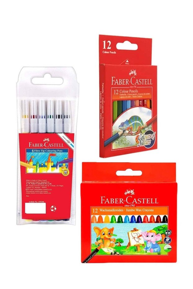 30-Piece Colouring Stationery Kit Multicolour