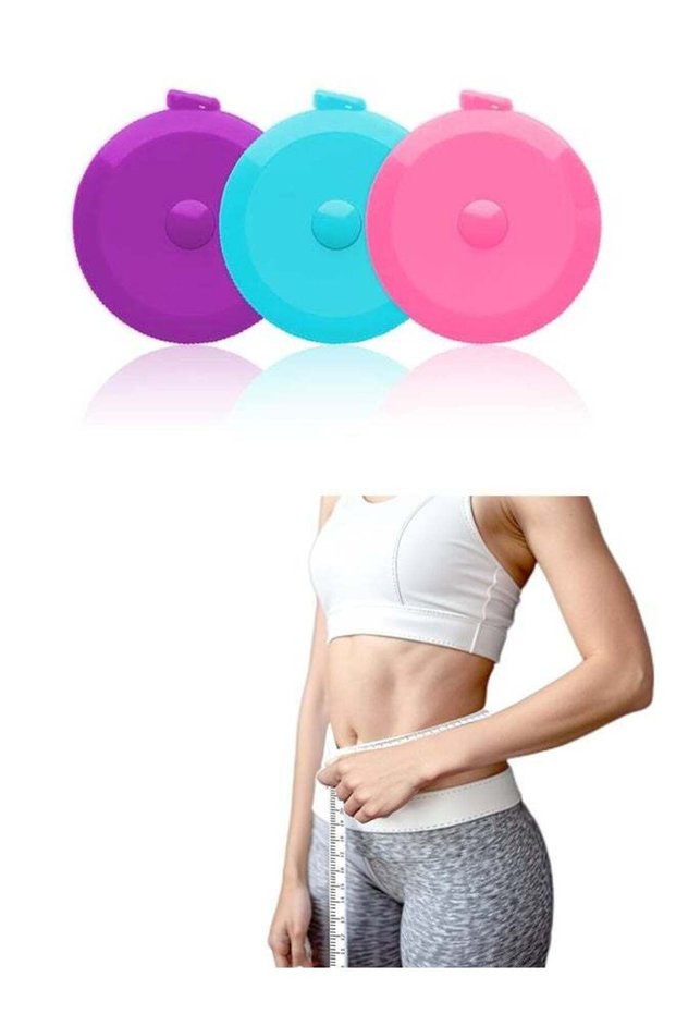 3 Pack Tape Measure Measuring Tape for Body Craft Weight Loss Measurements Retractable 60-inch 1.5