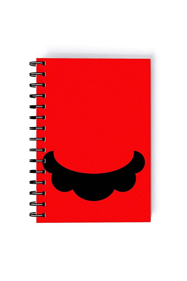 Mario Brother Printed Spiral A4 Notebook Yellow/Pink/Blue