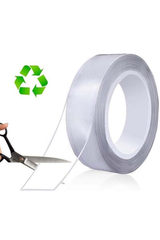 Nano Double Sided Tape Heavy Duty, 9.85FT Multipurpose Strong Mounting Tape, Extra Large Nano Doubl