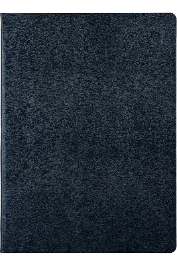 FIS Italian PU Certificate Folder, Hard Cover with Round Corners, Black, A4 Size Black