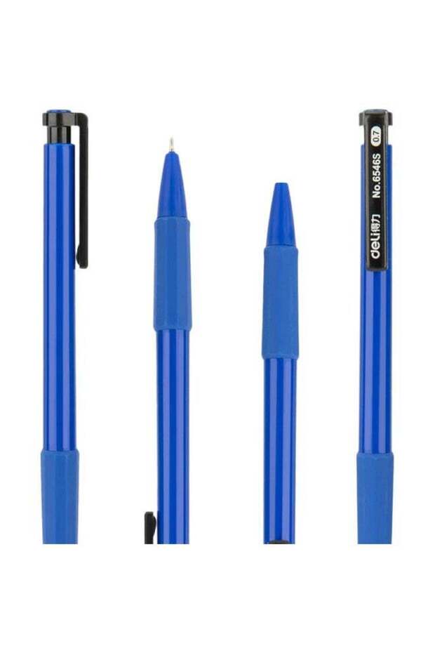 Deli 0.7Mm English Special Low Viscosity Ballpoint Pen Mini Head Medium Oil Pen 36Pcs/Box Dl-6546S