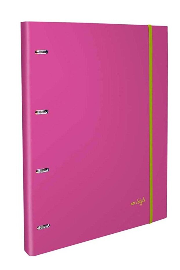Ring Binder With Writing Pad And Elastic Band Assorted Colours