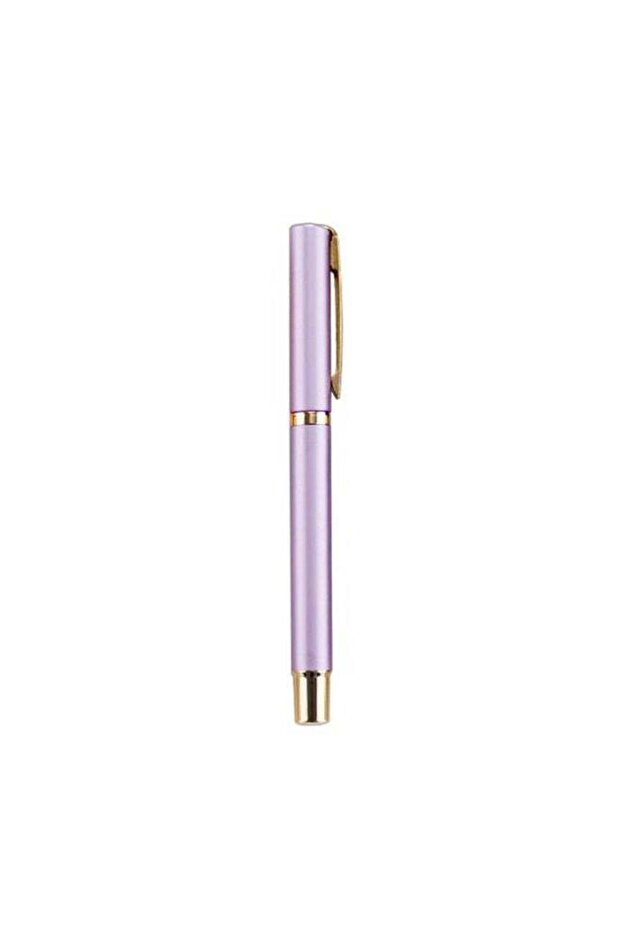 10Piece Pink Metallic Ballpoint Pens, Office Pens, Gel Pens, Smooth-Writing, Quick-Drying, Student