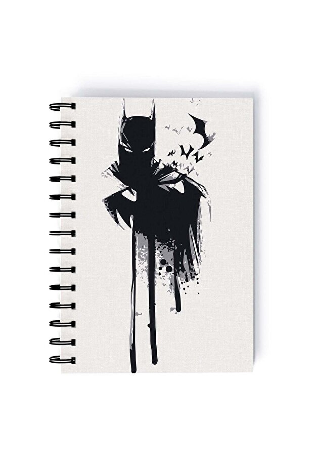 Spiral A5 Notebook Batman Retro Comic White Retro Comic