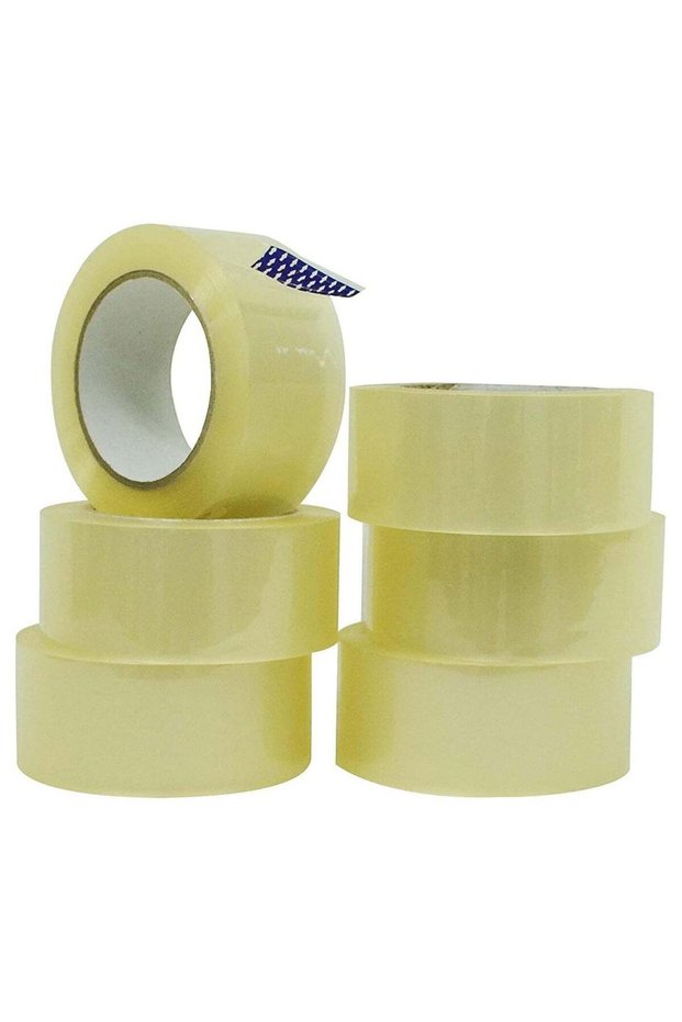 Clear Packing Tape | 2 inches x 50 yards Strong Heavy Duty Packaging Tape for Sealing Parcel Boxes,