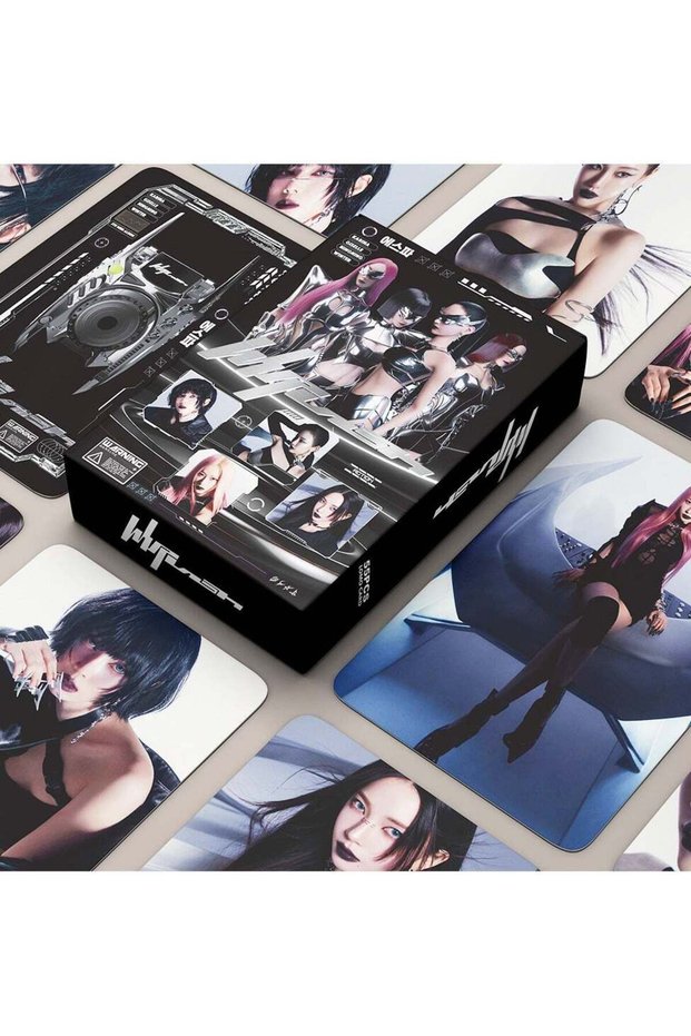 K-POP 55pcs AESPA Whiplash LOMO Cards AESPA Mini PhotoCards Collectors FAN merchandise 2025 Poster