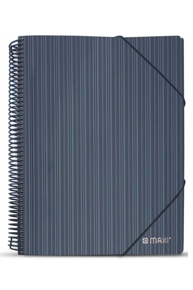60-Pocket Display Book With Elastic Closure Black Cover