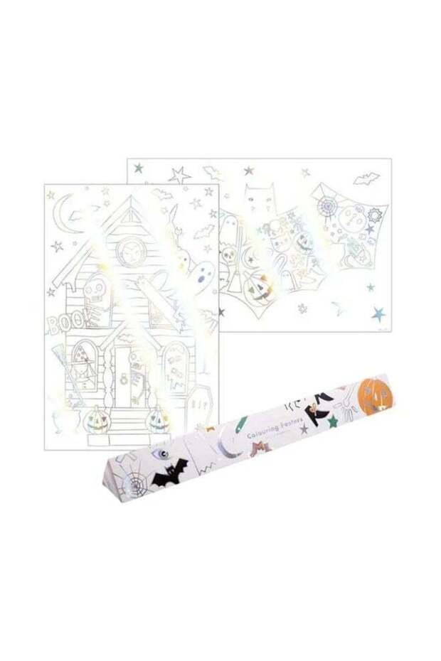 Halloween Colouring Posters