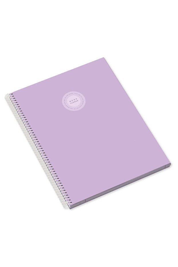1-Piece A4 Size Spiral Notebook Hard Cover Single Lined Ruling Assorted Designs