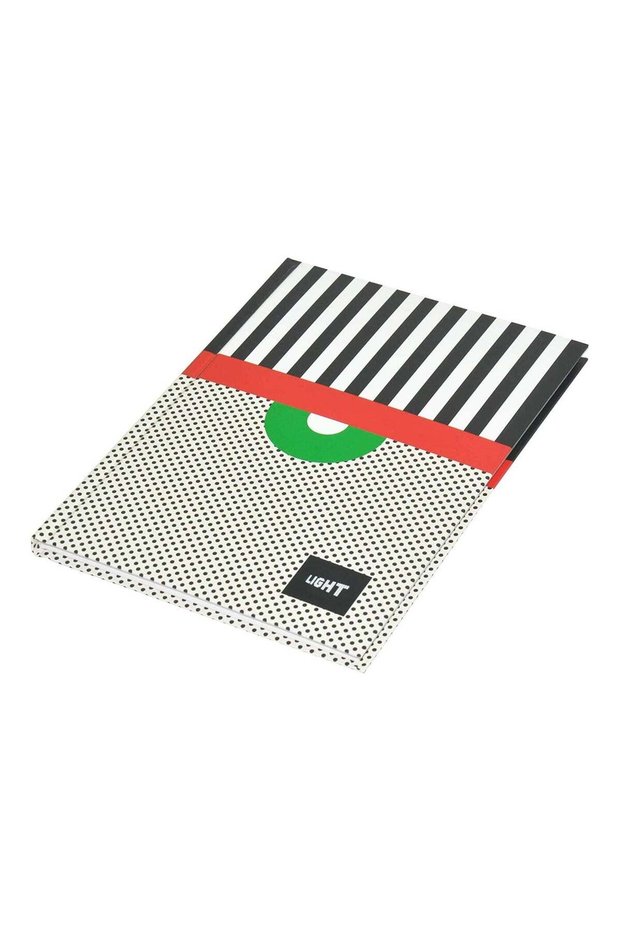 FIS Light 5 Piece Hard Cover Notebook, Single Ruled (100 Sheets) A5 Size - LINBA51709