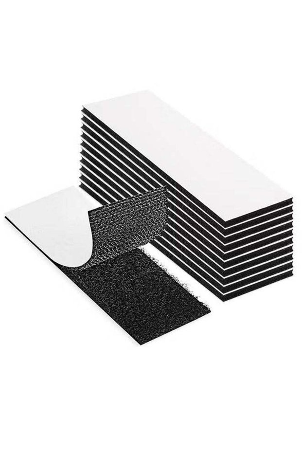 1 x 4 inch Hook and Loop Tape, Double Command Adhesive Strip Heavy Duty, Hook and Loop Tape for Mou